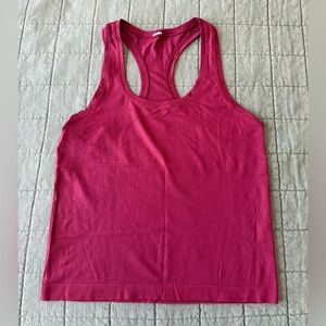 Lululemon Swiftly Tech Racerback Tank Top maroon/burgundy